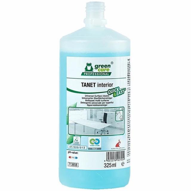 Interieur reiniger Tana Tanet interior Q&E ( Doos 6 flessen a 325 ml)