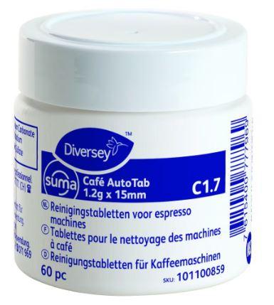Koffiemachine reiniger Suma cafe auto tab C1.7 (2 x 60 tabletten)