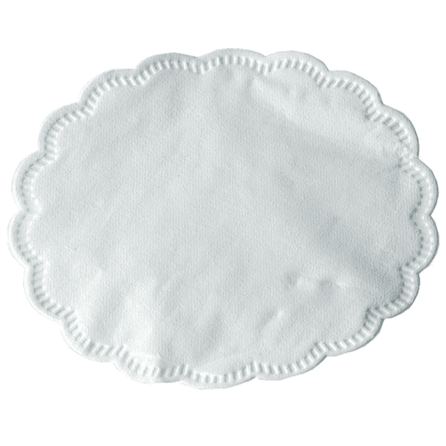 Onderzetter Wit cellulose 8laags 90mm (Pak à 250 stuks )