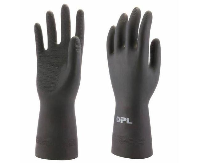 CMT Nova 65 Heavy Duty handschoen rubber zwart food approved Maat XL (Doos 144 paar)