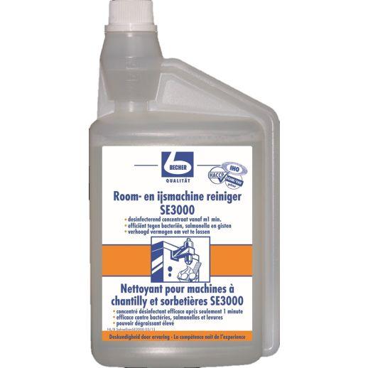 Slagroom- en ijsmachine reiniger Becher (Fles 1 liter)