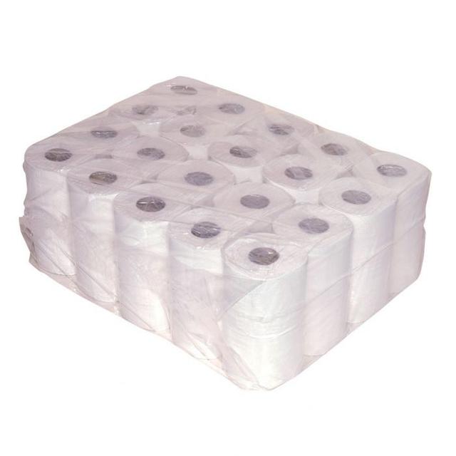 Toiletpapier 2-laags Cellulose 400-vel Wit (Pak 40 rol)