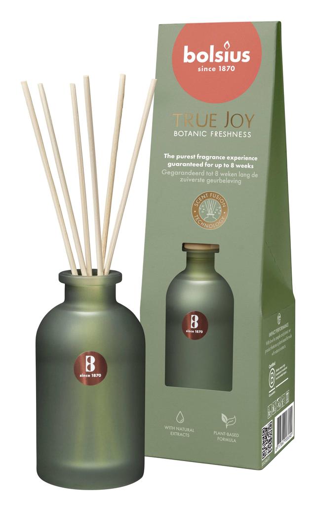 Bolsius geurstokjes True Joy - Botanic Freshness (Fles 80 ml)