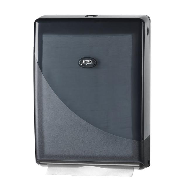 Handdoekdispenser Euro multifold pearl black