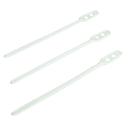Roerstaafjes plastic wit 11cm 2000st.