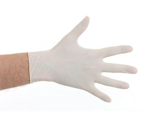 Handschoenen latex poedervrij extra large wit