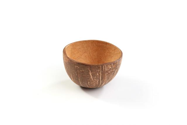 Coconut kom rond circa ø100xh75mm (Pak 10 stuks)
