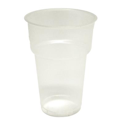 Proppy PP bierbeker met kraag 250ml / Tapmaat 200ml (Pak 50 stuks)