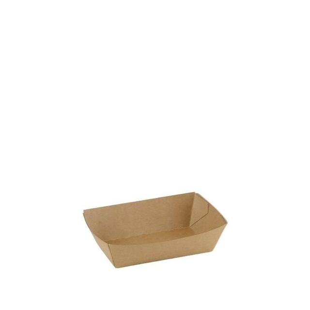Snackbakje A9 Kraft 120x70x35mm (Pak 100 stuks)
