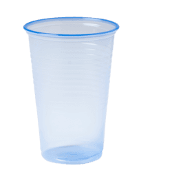 Drinkbeker \ waterglas, PP, ijsblauw, 200ml- Ø70,3mm, 10x100 stuks