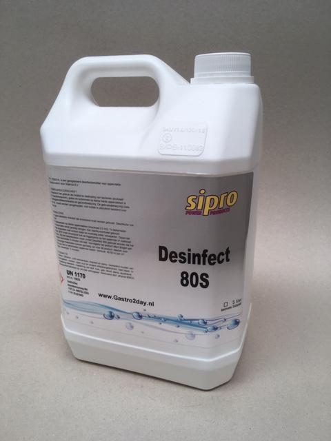 Desinfectie middel tbv oppervlakte 5 liter