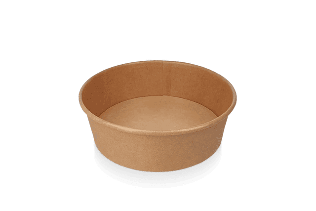 Salade Poke Bowl 500ml 20oz Ø148mm kraft (Doos 300 stuks)
