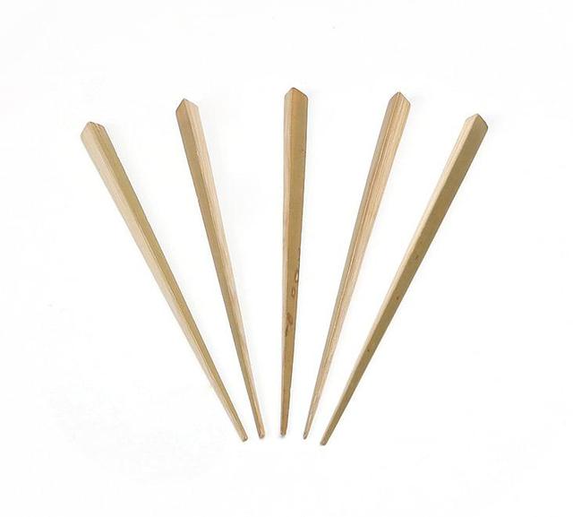 Prikker Bamboe Driehoek 90mm (Pak 200 stuks)