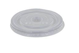 Deksel tbv. Milkshake beker ( 90mm ) met kruisopening ( 100 stuks )