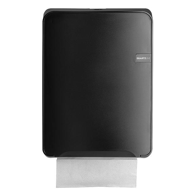 Quartz vouwhanddoekdispenser multifold Zwart