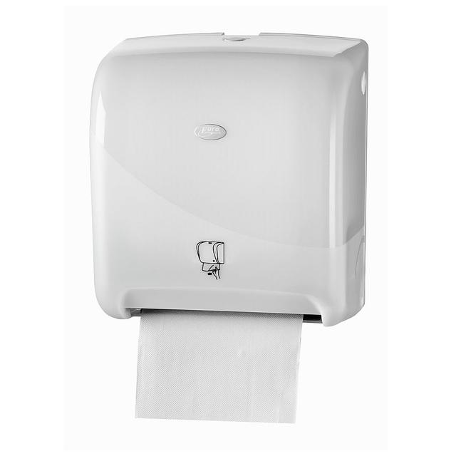 Handdoek automaat Euro Matic Tear&Go pearl white
