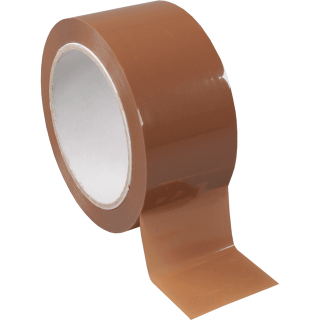 Tape high tack extra Bruin 50/66 ( Pak 6 rollen )