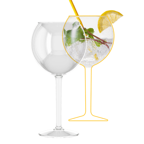Miss Liza Reusable Cocktailglas Tritan Copolyester (BPA-vrij) 63cl 