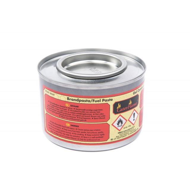 Brandpasta, Chafing dish fuel, zonder lont, caterFlame Bio ethanol, 200 gram