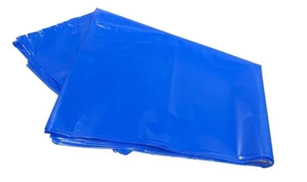 LDPE vellen Blauw 20my 60x90cm (Doos 1300 vellen)
