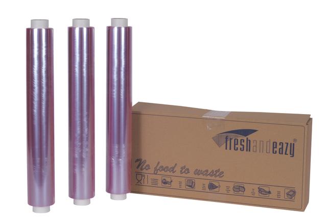 Plastic folie 45x300 refill (3 rollen)