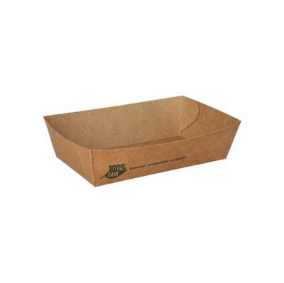 Bakje karton (snackbak A9 )100% fair 120x70mm ( 400 stuks )