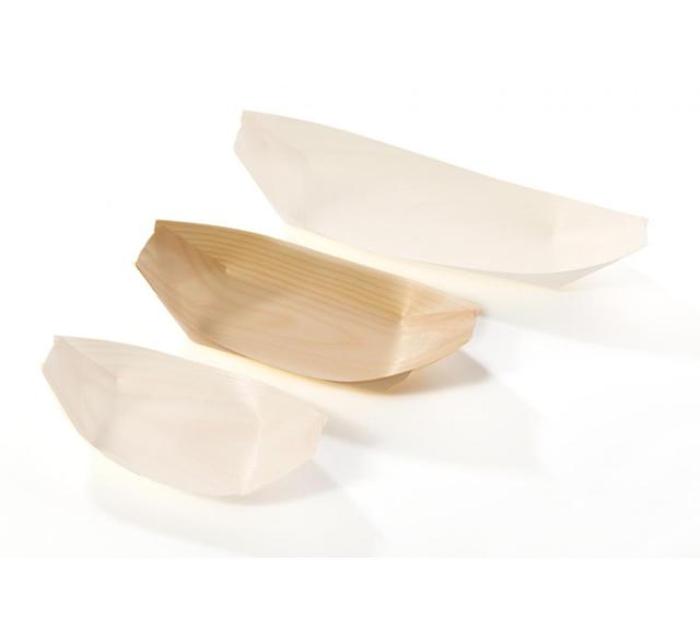 Bootje hout 170x85mm (Pak 50 stuks)