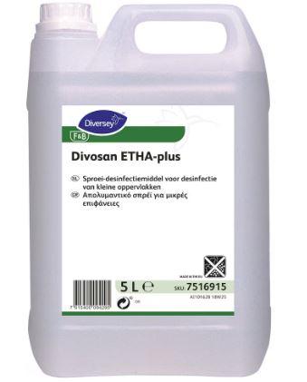 Desinfectiemiddel Divosan ETHA-plus (Can 5 liter)