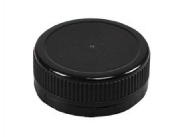 Dop Zwart 38mm verzegelbaar voor sapflessen