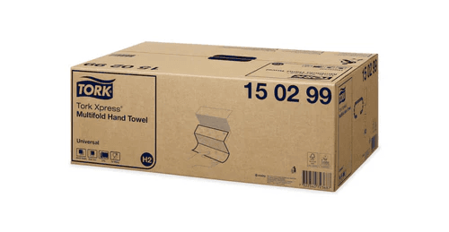 Tork 150299 Handdoek H2 Universal Multifold 2-laags 21 x 24 cm