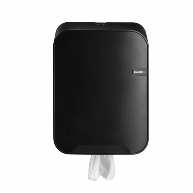 Quartz MIDI Poetsroldispenser Zwart