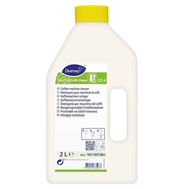 Suma Café Clean C2.4 Koffiemachine reiniger vloeibaar(Doos 6 flessen a  2 liter)