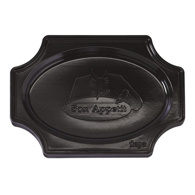 Cateringschaal Bon Appetit Zwart 55cm (Pak 10 stuks)