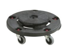 Rubbermaid Brute onderstel met wielen Zwart