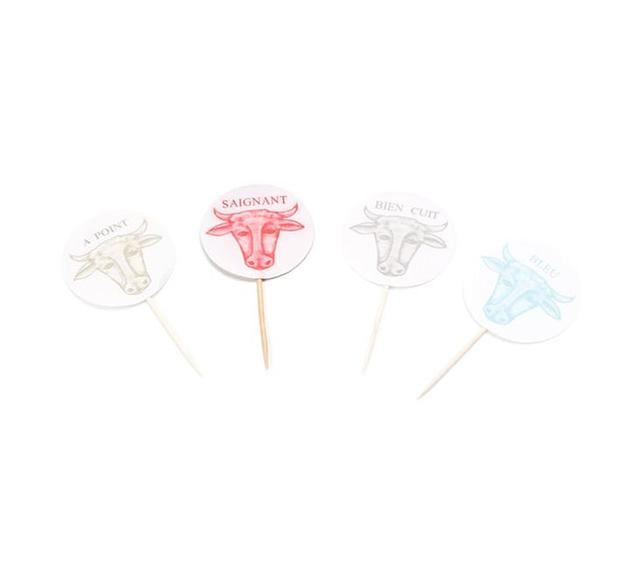 Steakmarker 90mm Saignant (Medium Rare) (Pak 250 stuks)