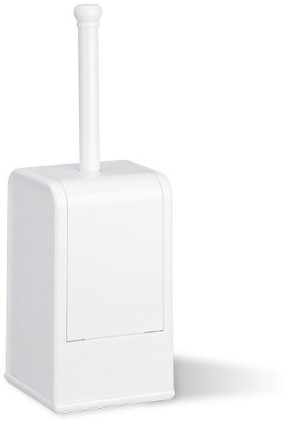 Emma Toiletborstel Set Garnituur Gesloten, Wit