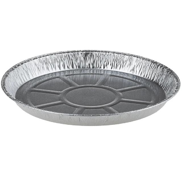 Schaal aluminium rond 20cm (Pak à 50 stks)