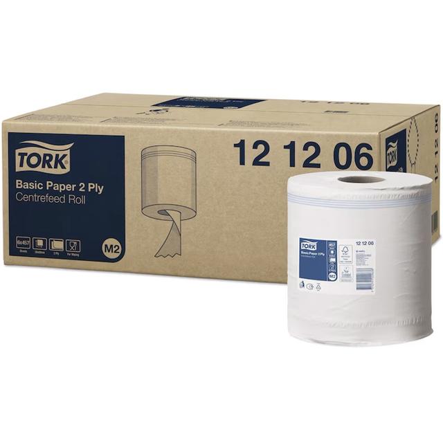 Tork M2 Basic boxpapier (12 12 06) Midi 2lgs 160mtrx20cm (Doos 6 rollen)