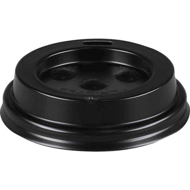 Koffiebeker Deksels Zwart 70,3mm voor 7,5oz bekers 1000 stuks