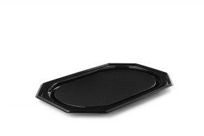 Catering schaal 8-h. 55cm PET (Pak 10 stuks)