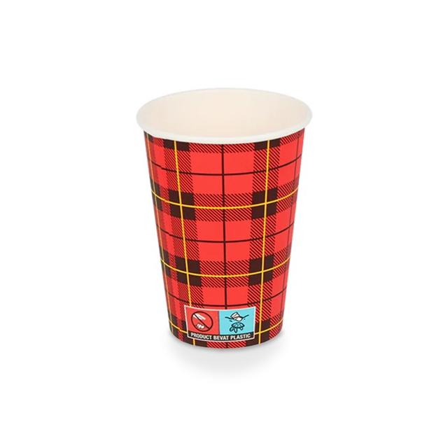 Koffiebekers Scotty Rood 180ml (Doos  2500 stuks)