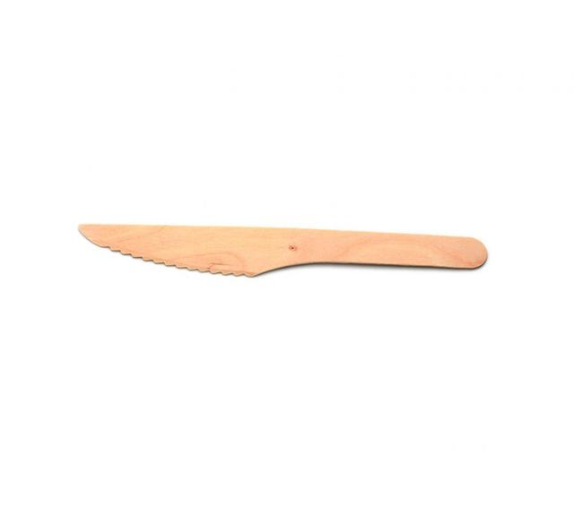 Mes hout (FSC) 165mm (Zak 100 stuks)