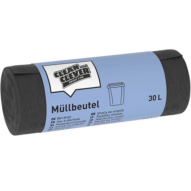 Pedaalemmerzak SMA74 50x60cm/ 30L Grijs ( 50 stuks )