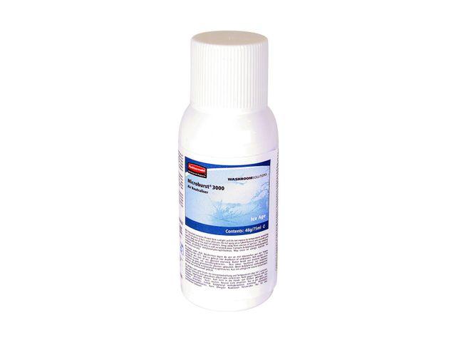 Luchtverfrisser Rubbermaid Microburst 3000 Ice Age (Doos 12 x 75 ml)