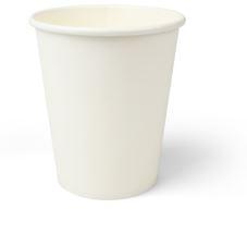 Beker karton coffee to go Wit 8oz/237ml (50stuks)