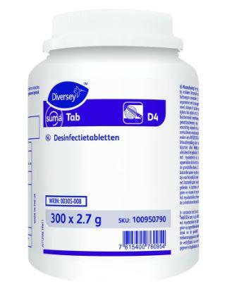 Desinfectie tabletten Suma tab D4 300st.