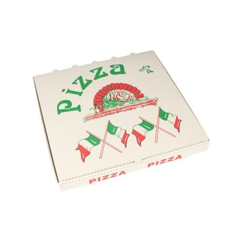 Pizzadozen Italiaanse vlag 24x24cm