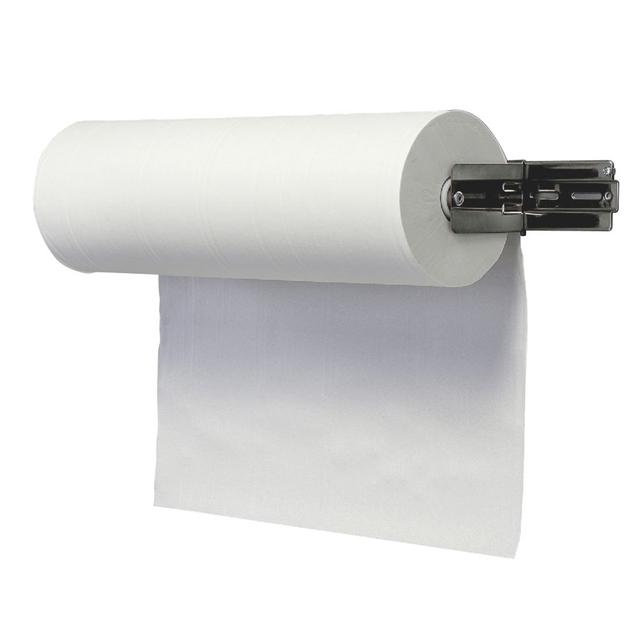 Onderzoeks tafelpapier houder chroom