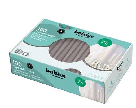 Gotische kaars 240/23mm Taupe ( Pak 100 stuks)