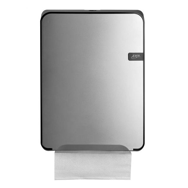 Quartz vouwhanddoekdispenser multifold Zilver